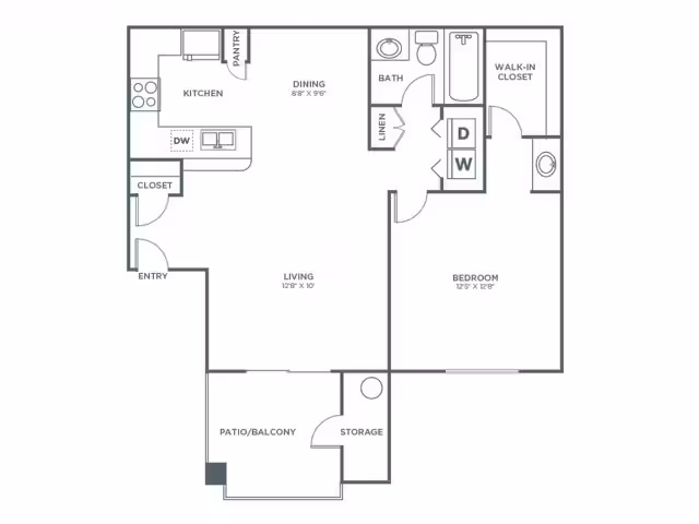 Unit 2025-4 2025-4 floor plan
